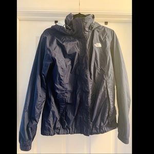 Northface Resolve Rain Coat - Navy